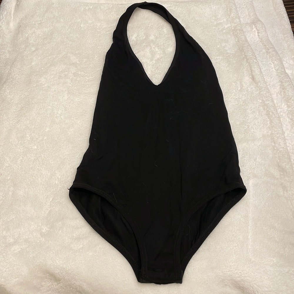 Halter body suit